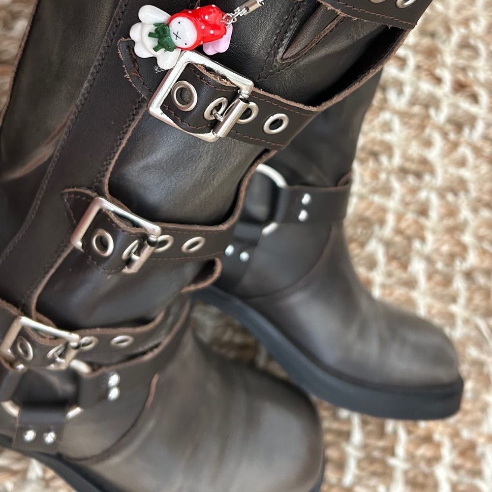 Steve madden rocky moto boots